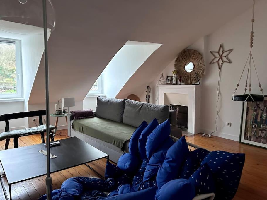 Ferienwohnung L'Odet - Superbe Vue Sur Les Quais - Hyper Centre Quimper Exterior foto